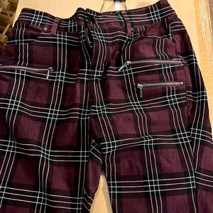 Size 10 Torrid plaid pants! Like new!